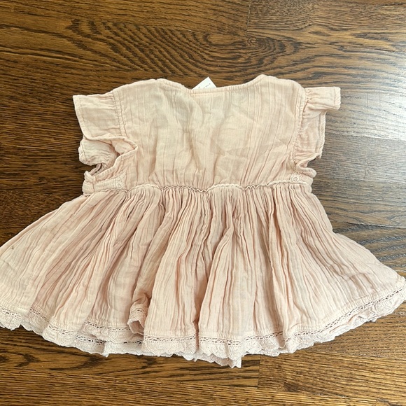 Spell Kids Peach Ruffle Top - Picture 3 of 3
